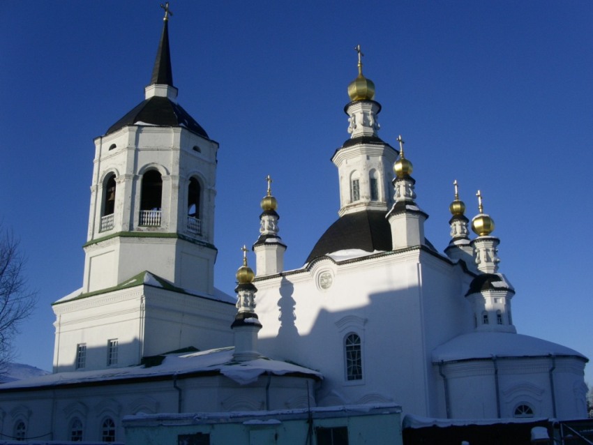 Томск. Богородице-Алексиевский монастырь. Церковь Казанской иконы Божией Матери. фасады, вид с юго-востока