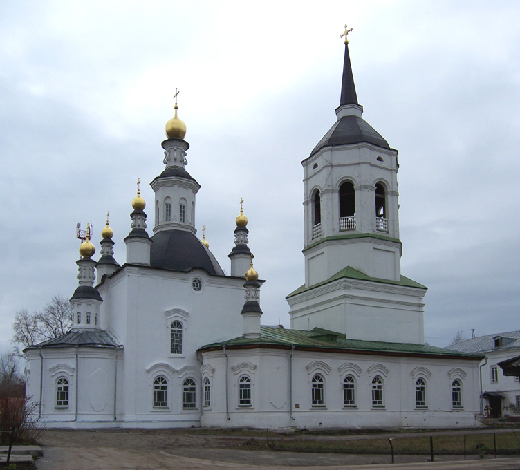 Богородице-Алексиевский монастырь. Церковь Казанской иконы Божией Матери, Томск (Томск, город, Томская область). фасады