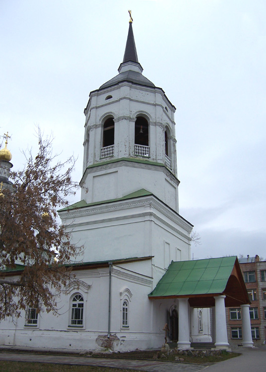 Томск. Богородице-Алексиевский монастырь. Церковь Казанской иконы Божией Матери. архитектурные детали