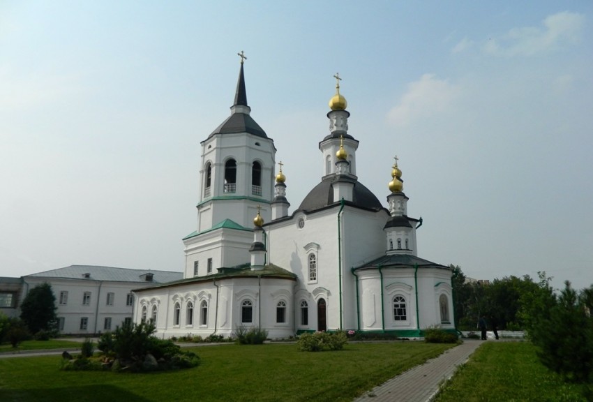 Богородице-Алексиевский монастырь. Церковь Казанской иконы Божией Матери, Томск (Томск, город, Томская область). фасады