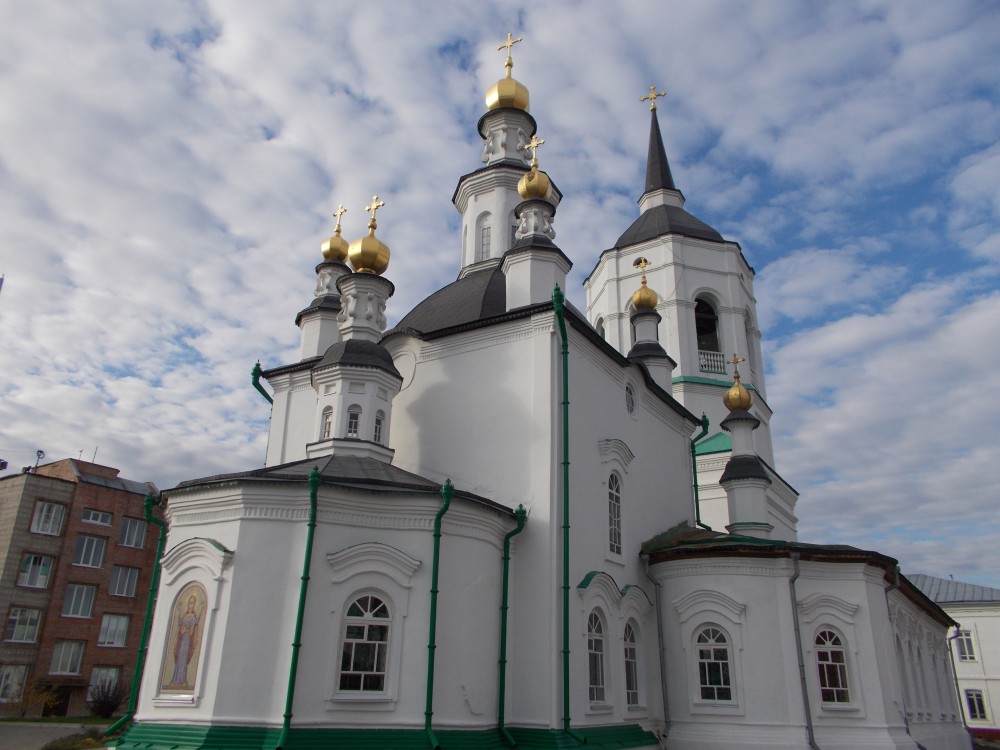 Богородице-Алексиевский монастырь. Церковь Казанской иконы Божией Матери, Томск (Томск, город, Томская область). фасады