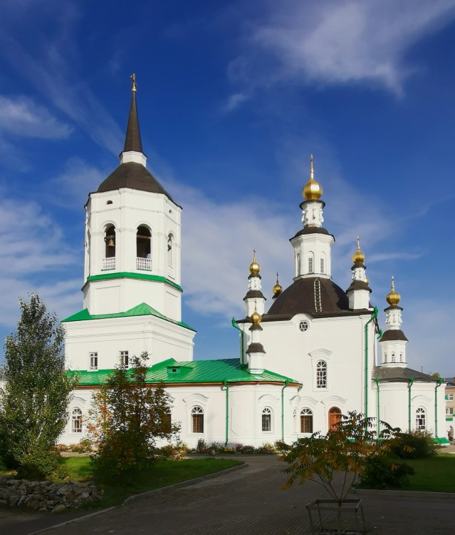 Богородице-Алексиевский монастырь. Церковь Казанской иконы Божией Матери, Томск (Томск, город, Томская область). фасады