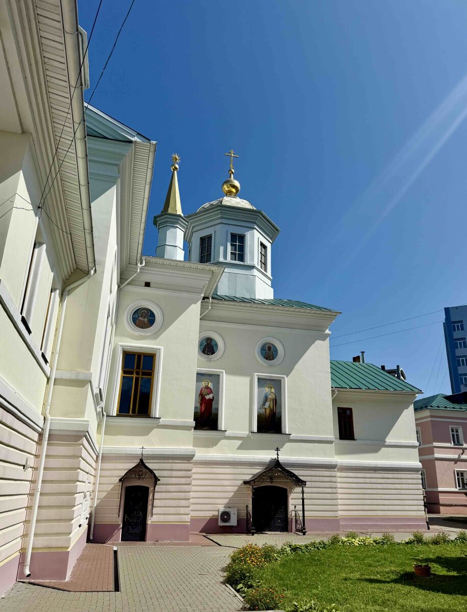 Крестовоздвиженский монастырь. Собор Воздвижения Креста Господня, Советский район (Нижний Новгород, город, Нижегородская область). архитектурные детали