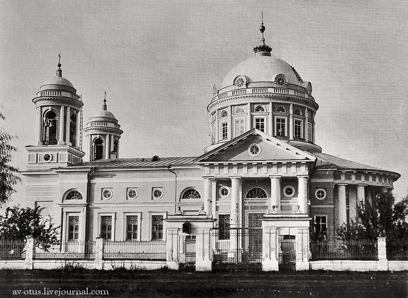 Церковь Сошествия Святого Духа, Шкинь (Коломенский городской округ, Московская область). архивная фотография, фото с сайта http://arch-heritage.livejournal.com/1552761.html