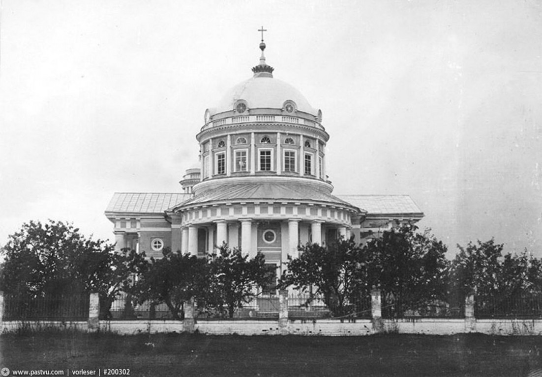 Церковь Сошествия Святого Духа, Шкинь (Коломенский городской округ, Московская область). архивная фотография, 1915,Направление съемки:запад. с сайта https://pastvu.com/p/200302