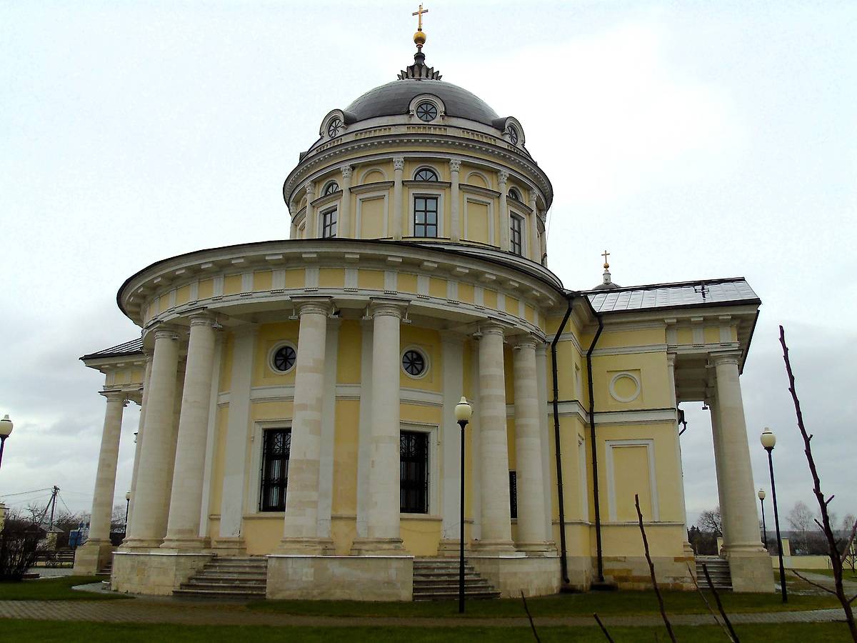 фасады. Церковь Сошествия Святого Духа, Шкинь (Коломенский городской округ, Московская область)