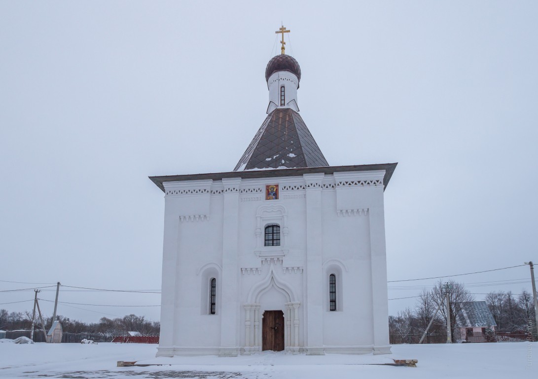 Церковь Илии Пророка, Пруссы (Коломенский городской округ, Московская область). фасады, вид с запада