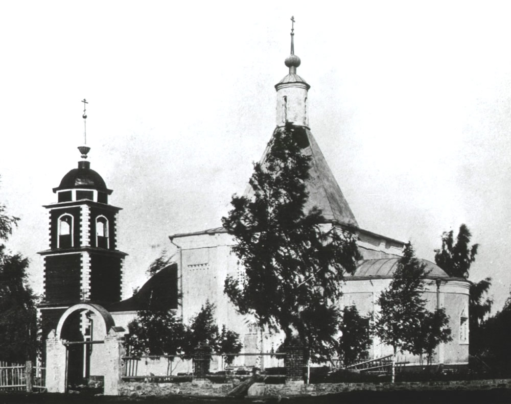 Церковь Илии Пророка, Пруссы (Коломенский городской округ, Московская область). архивная фотография, Фотография 1900-х годов