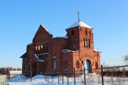 Церковь Гурия, Самона и Авива, Вид с северо-запада<br>, Трёхсвятское, Малоярославецкий район, Калужская область