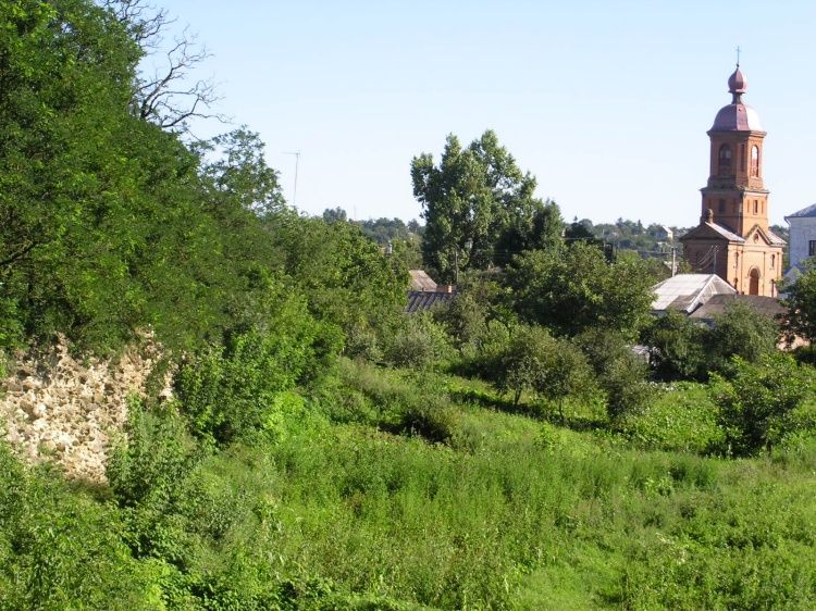 Покровский монастырь, Бар (Жмеринский район, Украина, Винницкая область). общий вид в ландшафте