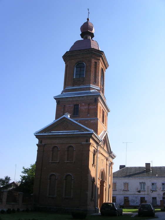 Бар. Покровский монастырь. фасады, Колокольня, совмещенная с въездными воротами