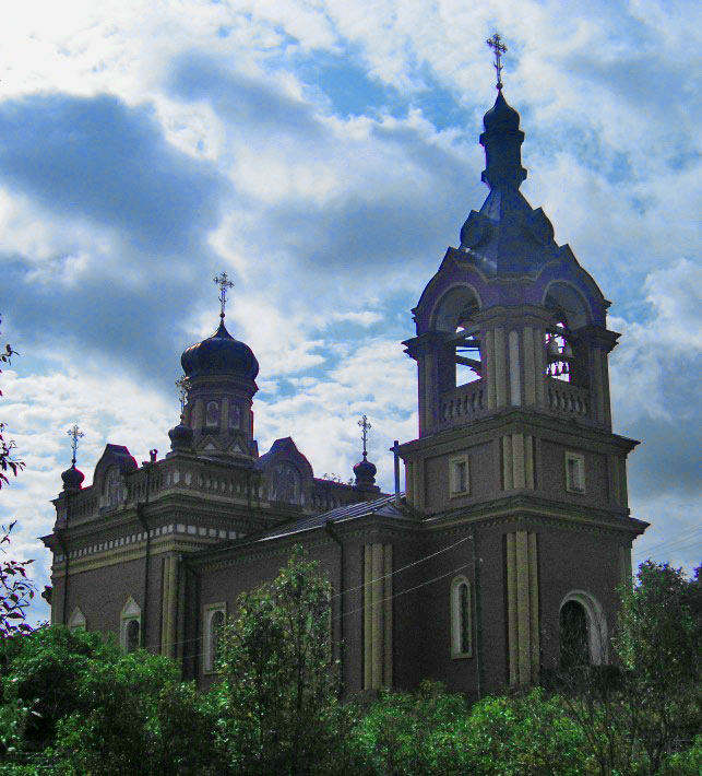 Церковь Михаила Архангела, Красноселье (Торопецкий район, Тверская область). фасады, Силуэт