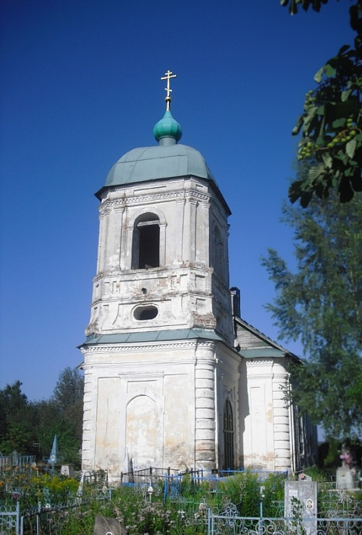 Торопец. Церковь Жён-мироносиц. фасады, вид с юго-запада