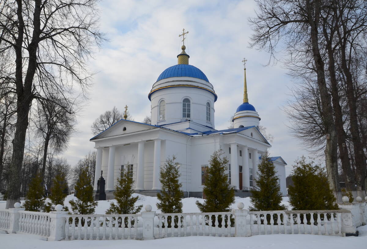 Церковь Покрова Пресвятой Богородицы, Бытошь (Дятьковский район, Брянская область). фасады, Вид с северо-востока