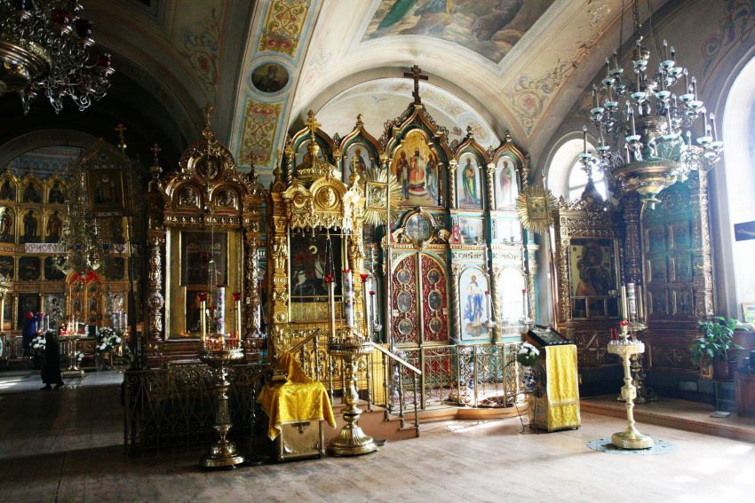 Игнатьево. Церковь Георгия Победоносца (новая). интерьер и убранство