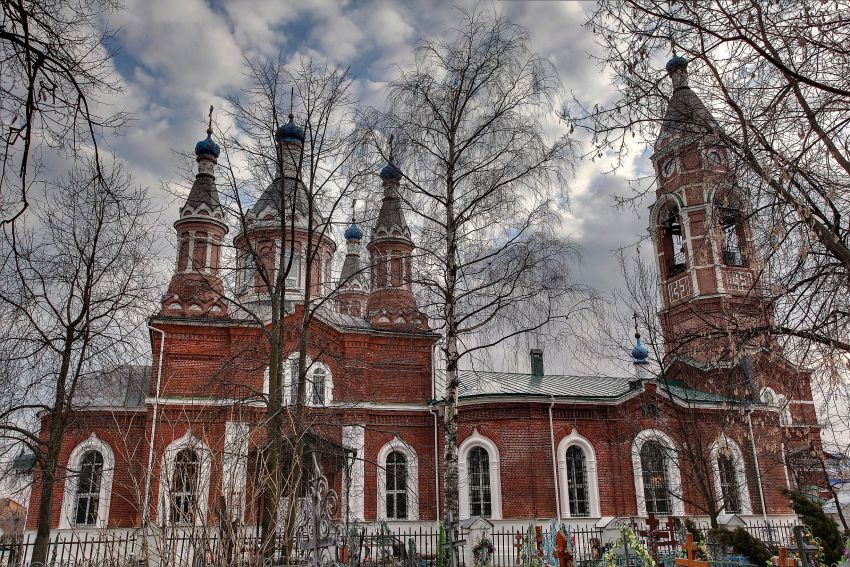 Игнатьево. Церковь Георгия Победоносца (новая). фасады
