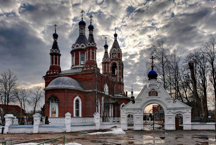 Церковь Георгия Победоносца (новая), Игнатьево (Раменский район и гг. Бронницы, Жуковский, Московская область). дополнительная информация