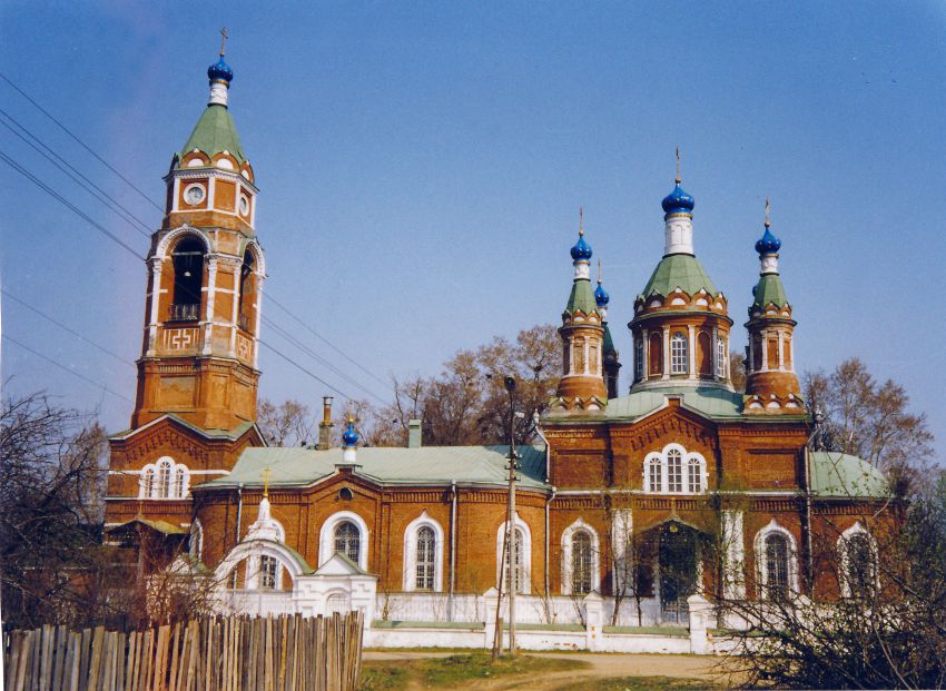 Игнатьево. Церковь Георгия Победоносца (новая). фасады