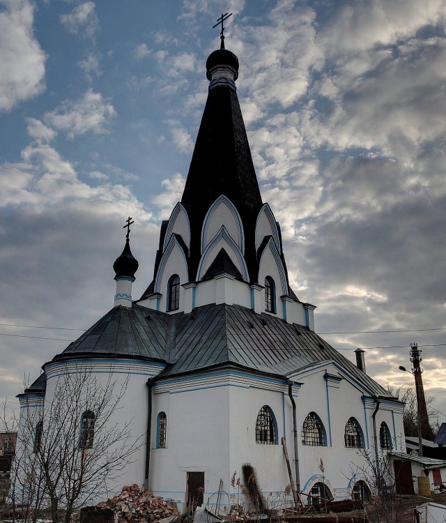 Новохаритоново. Церковь Георгия Победоносца. фасады