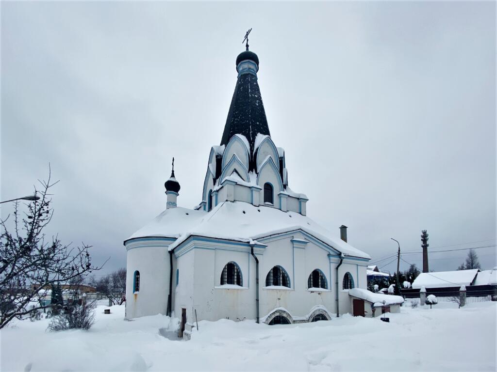Новохаритоново. Церковь Георгия Победоносца. фасады, Вид с северо-востока