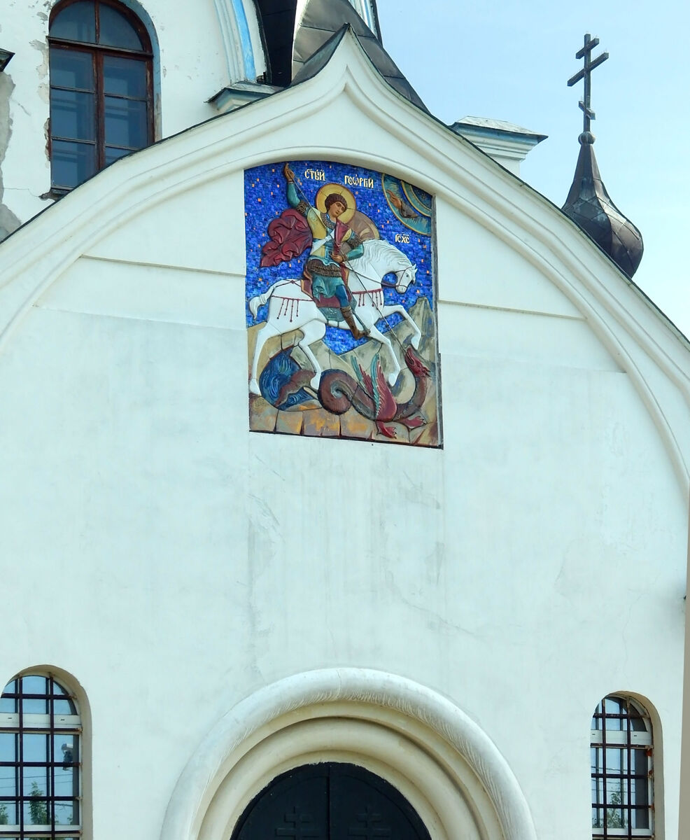 Церковь Георгия Победоносца, Новохаритоново (Раменский район и гг. Бронницы, Жуковский, Московская область). архитектурные детали