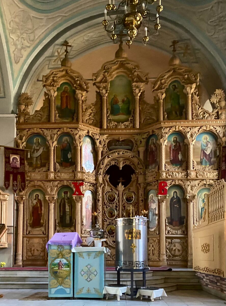 Собор Михаила Архангела, Орёл (Орёл, город, Орловская область). интерьер и убранство, Правый придельный иконостас