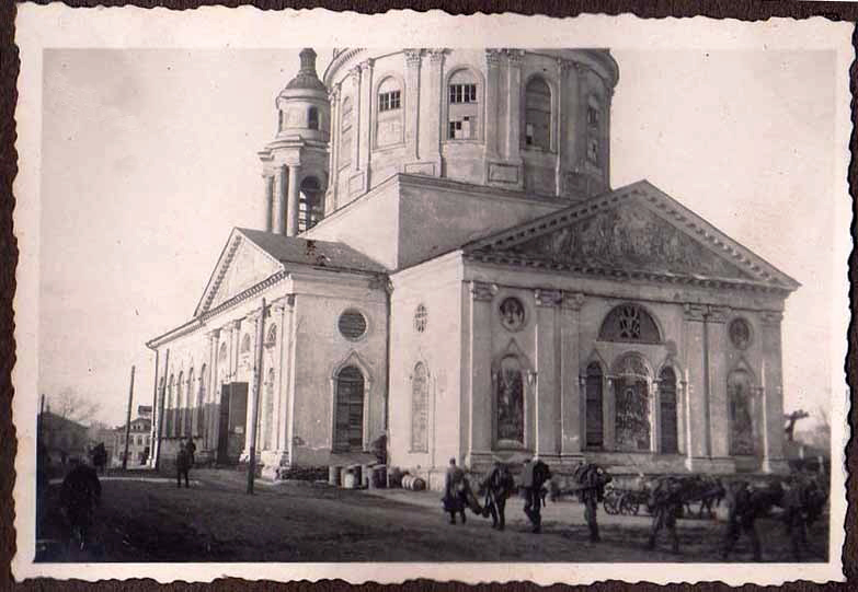 Фото 1942 г. с аукциона e-bay.de, архивная фотография. Собор Михаила Архангела, Орёл (Орёл, город, Орловская область)