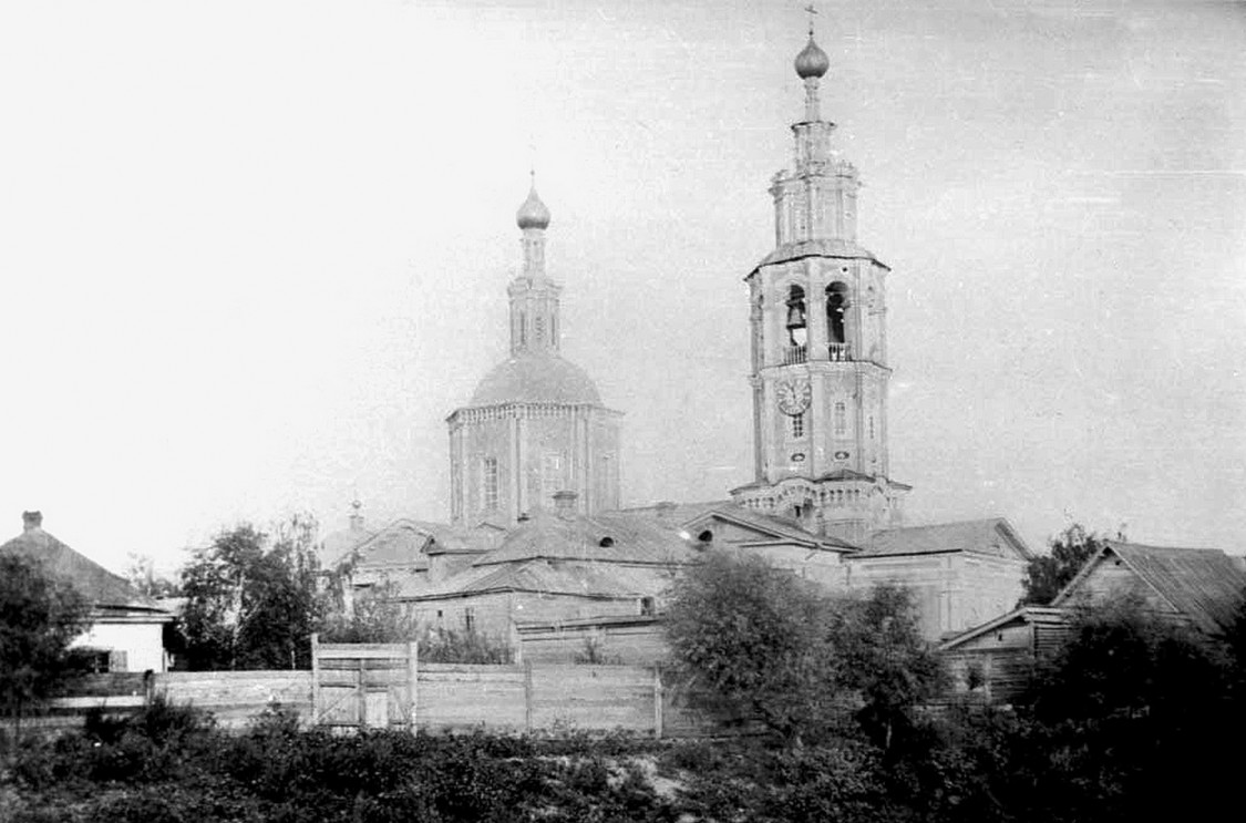 Орёл. Собор Богоявления Господня. архивная фотография, 1890—1899 год Направление съемки:юго-восток с сайта https://pastvu.com/p/177683