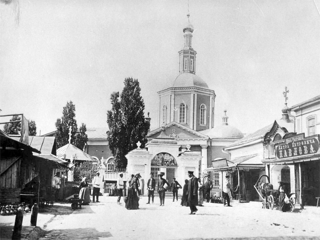 Орёл. Собор Богоявления Господня. архивная фотография, 1901—1907 год. Направление съемки:северо-запад с сайта https://pastvu.com/p/177496