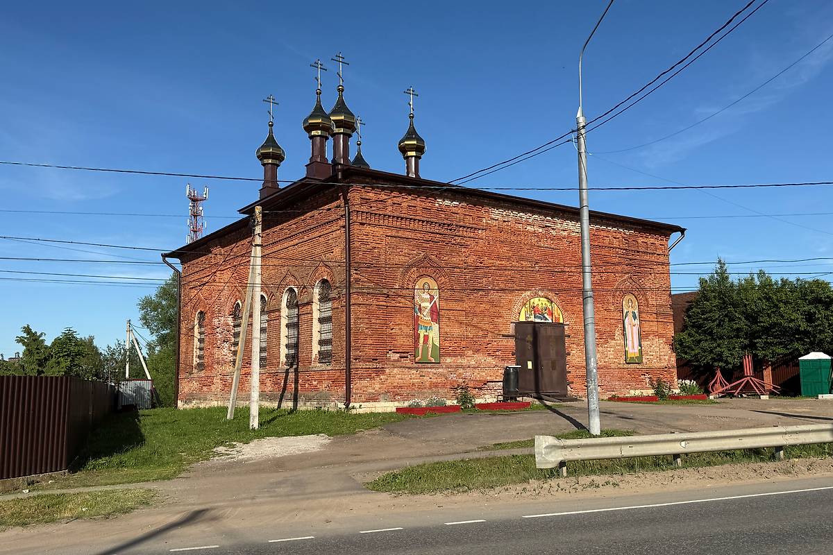 фасады. Церковь Рождества Пресвятой Богородицы, Лебедево (Калининский район, Тверская область)