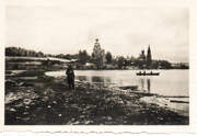 Храмовый комплекс Ширкова погоста, Фото 1941 г. с аукциона e-bay.de<br>, Ширково, Пеновский район, Тверская область