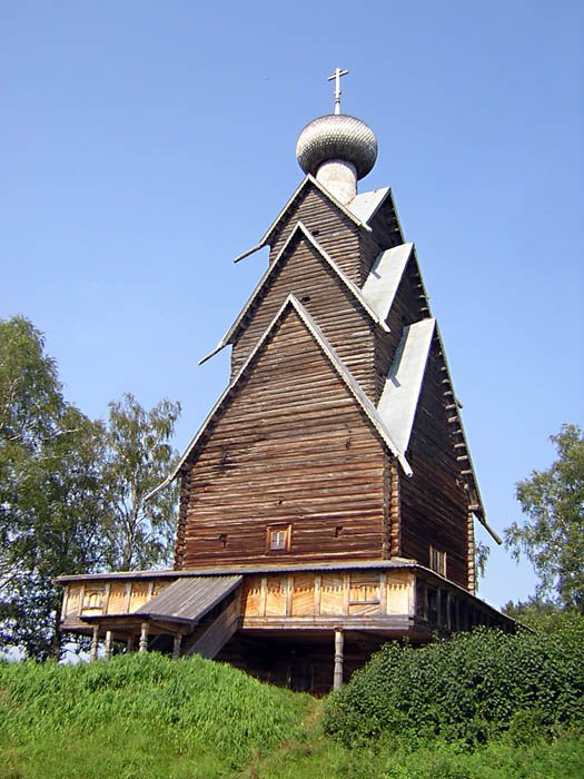 Церковь Рождества Иоанна Предтечи (деревянная), Ширково (Пеновский район, Тверская область). фасады