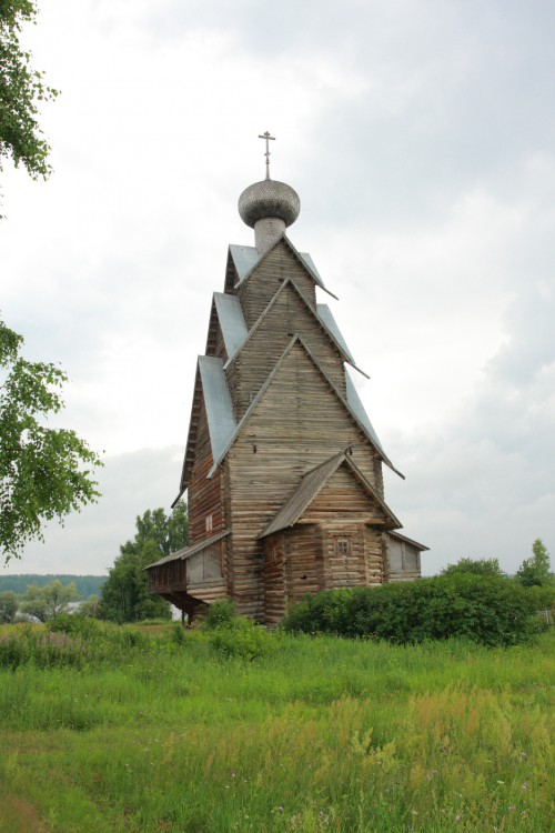 Ширково. Церковь Рождества Иоанна Предтечи (деревянная). фасады