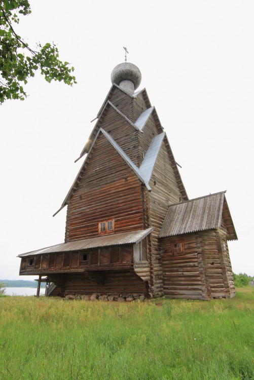 Ширково. Церковь Рождества Иоанна Предтечи (деревянная). фасады