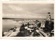 Церковь Рождества Иоанна Предтечи (деревянная), Фото 1941 г. с аукциона e-bay.de<br>, Ширково, Пеновский район, Тверская область