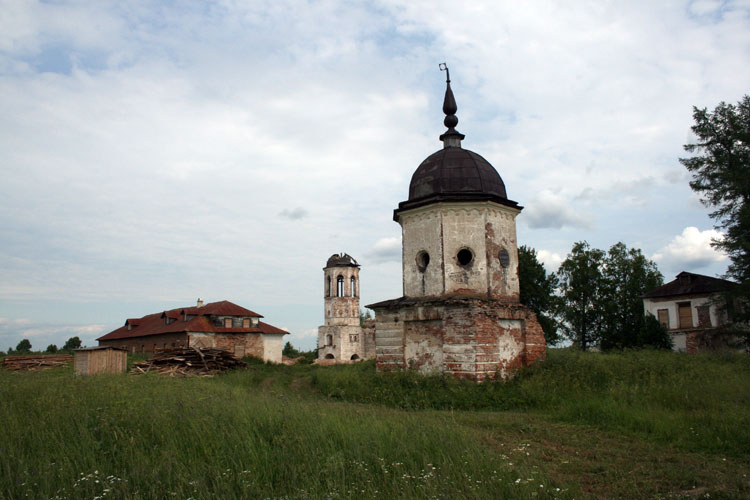 Александро-Ошевенский монастырь, Ошевенское (Каргопольский район, Архангельская область). фасады