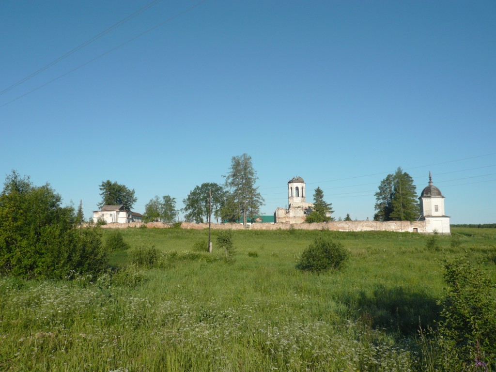 Ошевенское. Александро-Ошевенский монастырь. фасады