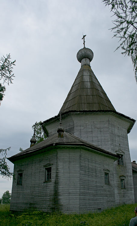 Церковь Богоявления Господня, Погост (Ошевенск) (Каргопольский район, Архангельская область). фасады