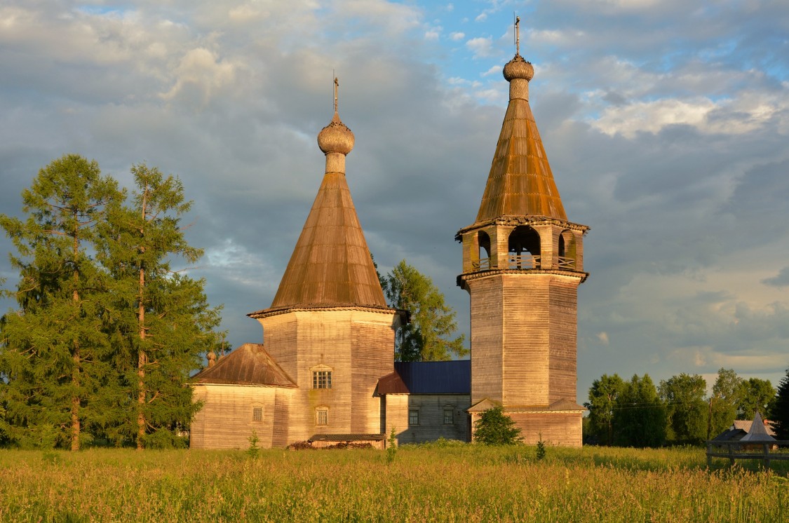 Деревня Ошевенский Погост