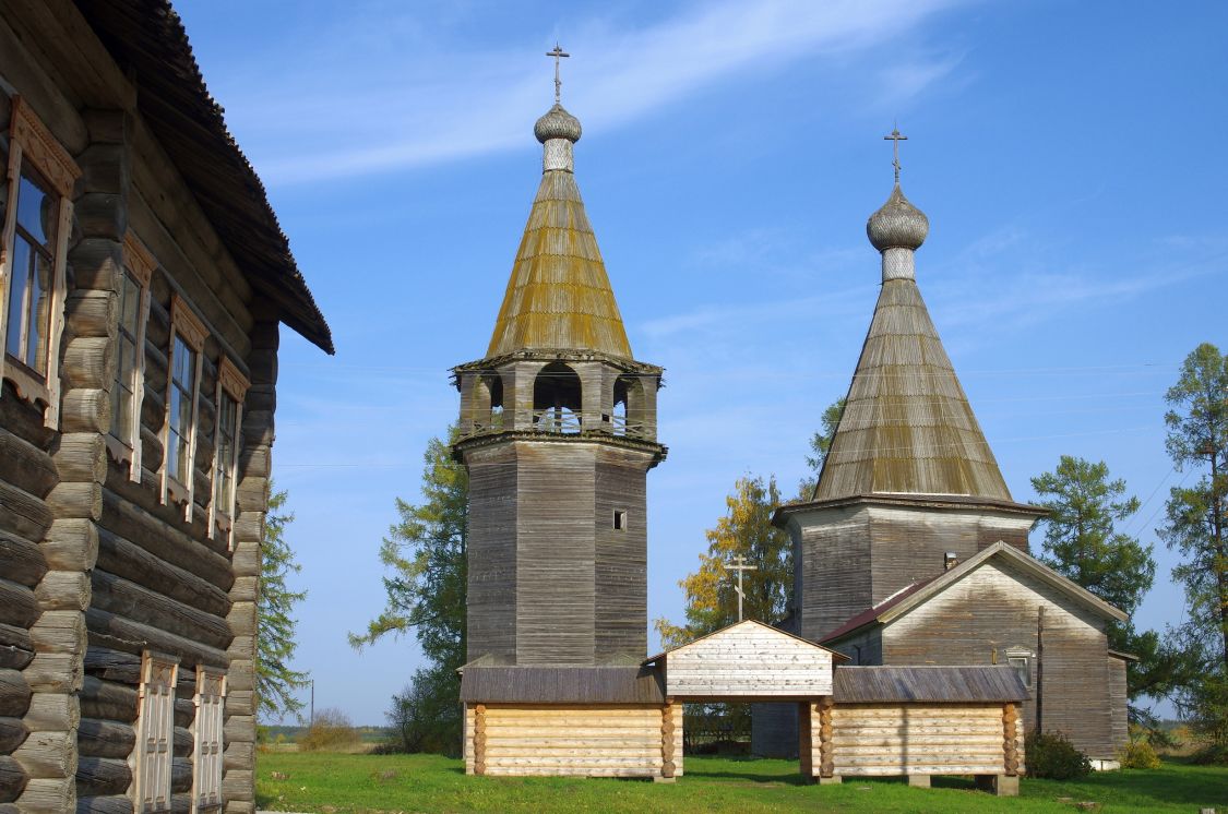 Церковь Богоявления Господня, Погост (Ошевенск) (Каргопольский район, Архангельская область). фасады