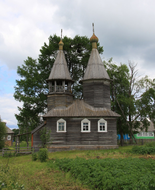 Низ (МО Ошевенское). Часовня Георгия Победоносца. фасады