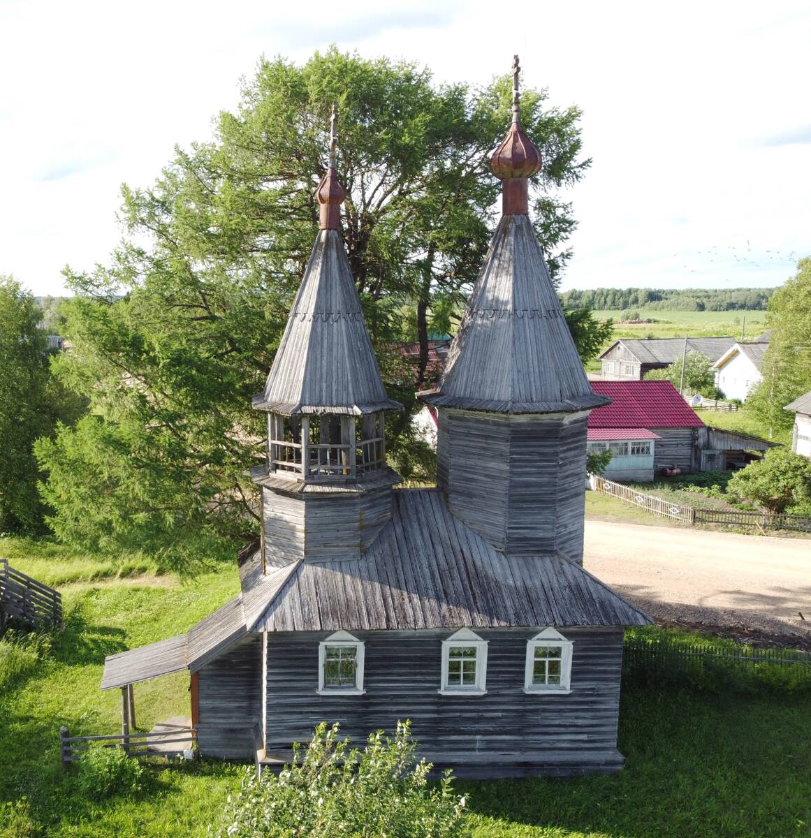 Часовня Георгия Победоносца, Низ (МО Ошевенское) (Каргопольский район, Архангельская область). фасады