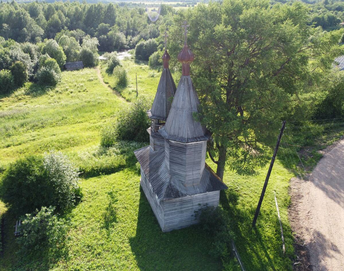 Часовня Георгия Победоносца, Низ (МО Ошевенское) (Каргопольский район, Архангельская область). фасады
