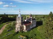 Церковь Георгия Победоносца, , Наволочный (Река), Каргопольский район, Архангельская область