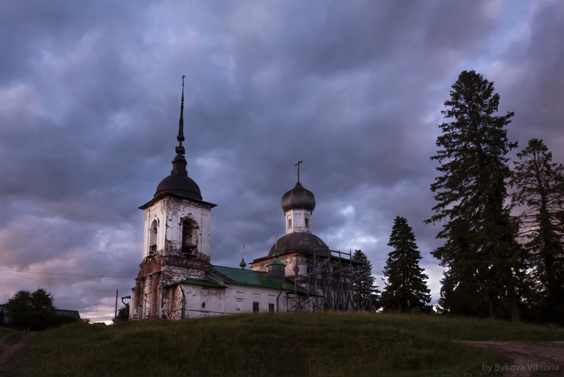 Морщихинская (Лёкшмозеро). Церковь Петра и Павла. художественные фотографии