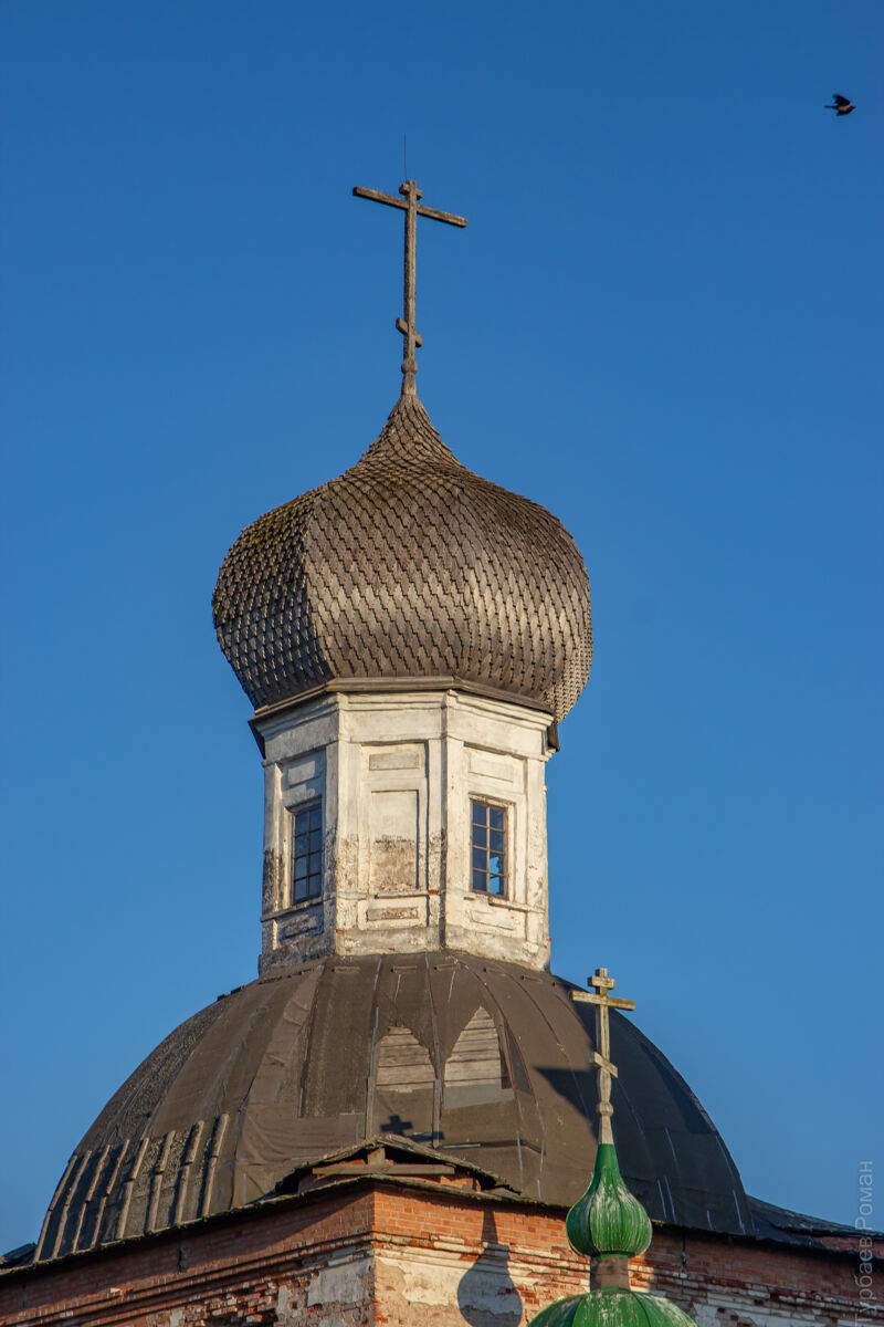 Церковь Петра и Павла, Морщихинская (Лёкшмозеро) (Каргопольский район, Архангельская область). архитектурные детали, Главы