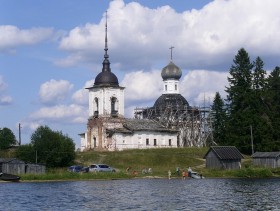 Морщихинская (Лёкшмозеро). Церковь Петра и Павла