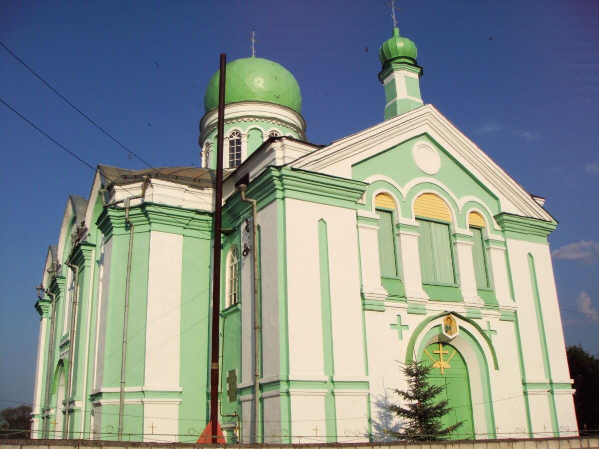Церковь Сергия Радонежского, Тулуковщина (Клинцовский район, Брянская область). фасады