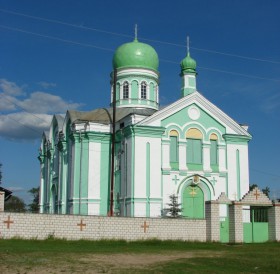 Тулуковщина. Церковь Сергия Радонежского