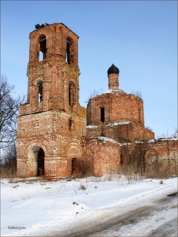 Церковь Зачатия Иоанна Предтечи, Губино (Козельский район, Калужская область). дополнительная информация